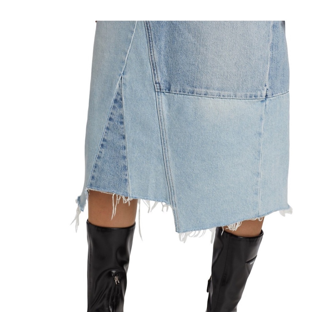 Citizens of humanity maxi denim skirt - Picture 3 of 10